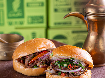 Meat Shawerma Sandwich