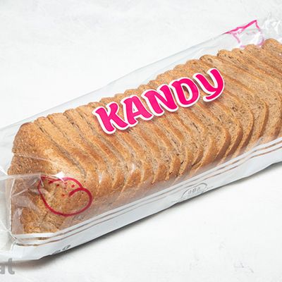 Large Brown Soft Toast Slices