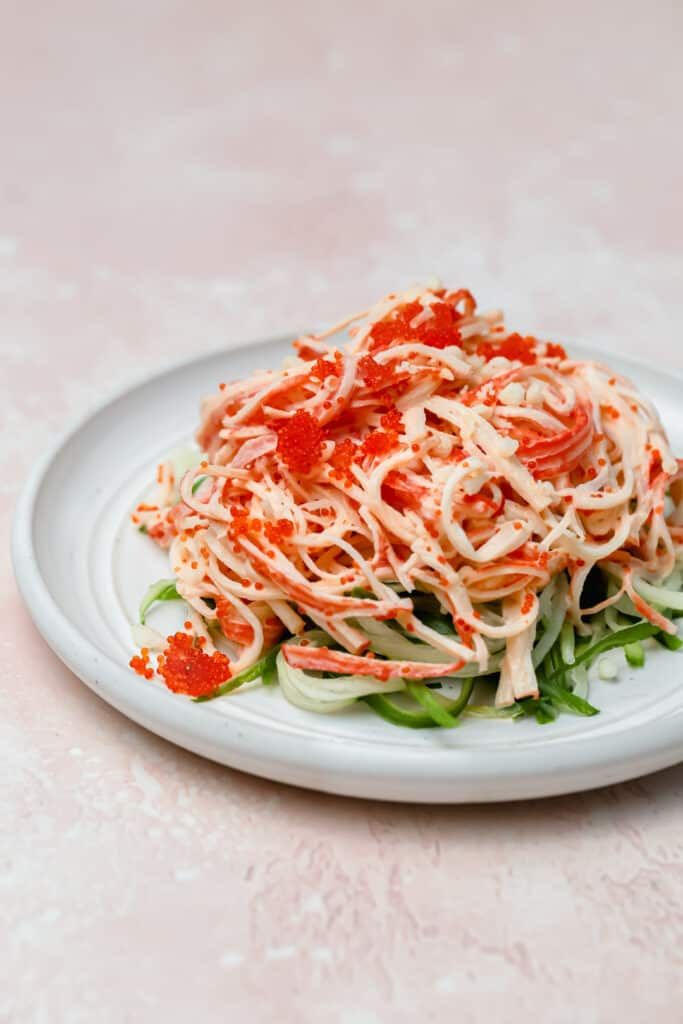Crab Shrimp Caviar Salad
