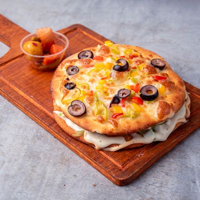 gwany potatoes with vegetarian cheese