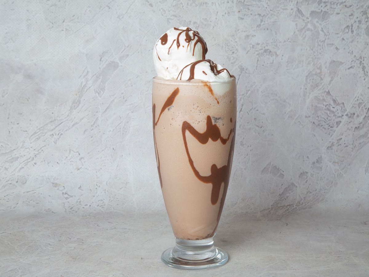 Chocolate milkshake