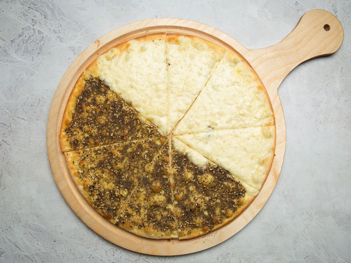 Thyme And Akkawi Manoushe