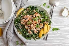 Kashk Salad With Shrimp