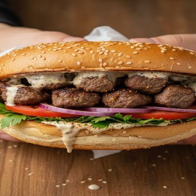 Kebab sandwich (large sandwiches)