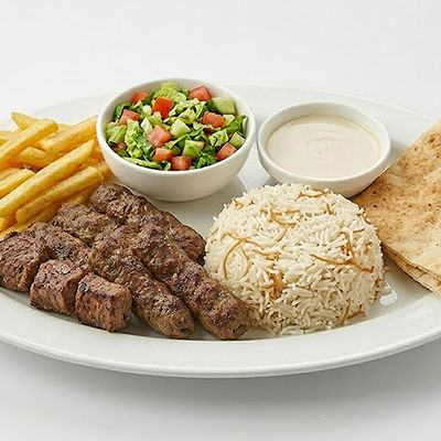 Kebab and Kofta Meal
