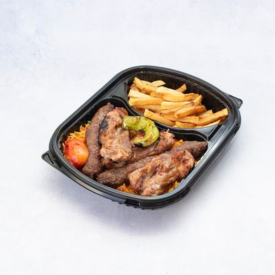 Kofta and Kebab Meal