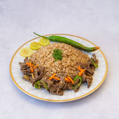 Alexandrian Liver Meal with Salad