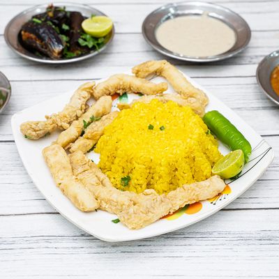 Squid meal