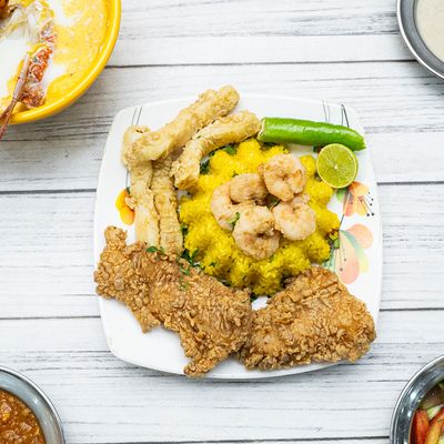 Seafood meal