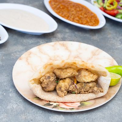 Small pane mokh sandwich