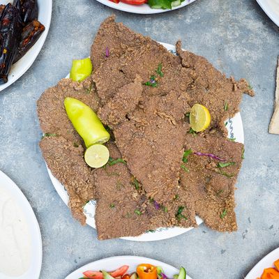 1/2 kilo of pane liver with bran el sharqawi