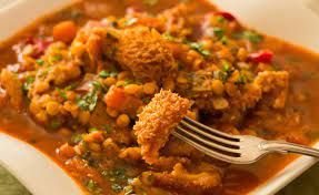 Kersha With Chickpeas Casserole