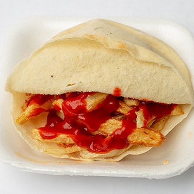 Ketchup Fingers Sandwich