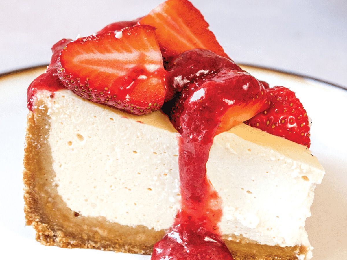 Keto Cheesecake Strawberry