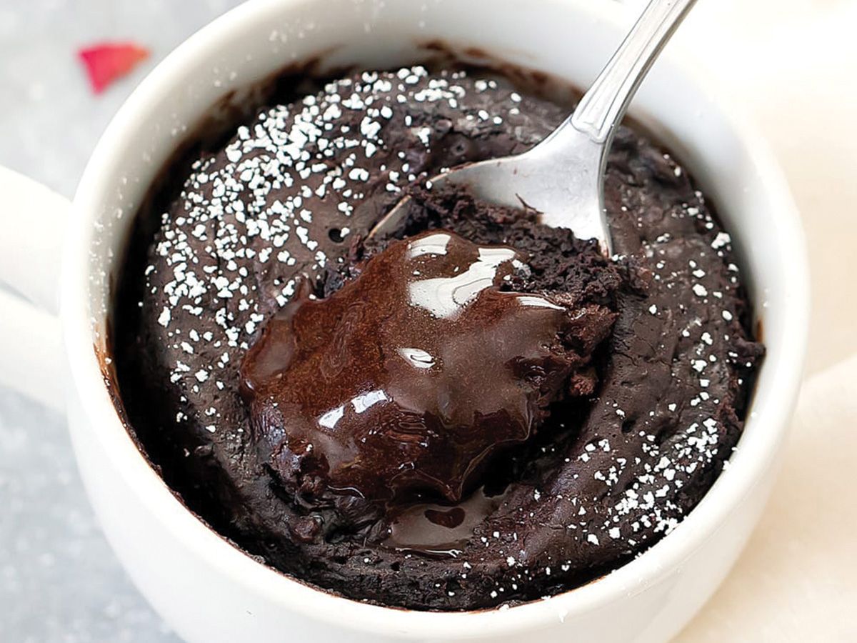 Keto Molten Cake Double Chocolate