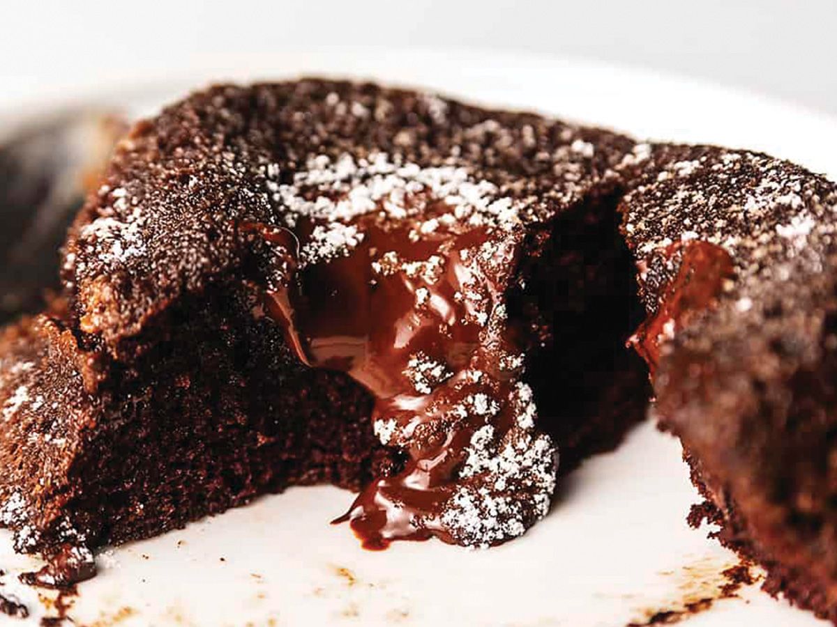 Keto Volcano Cake Nutella