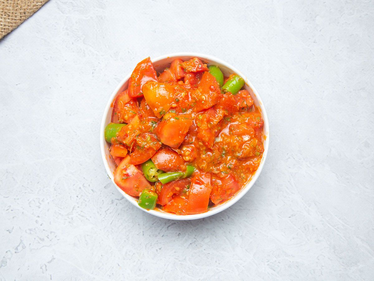 Garlic Tomato Pickles