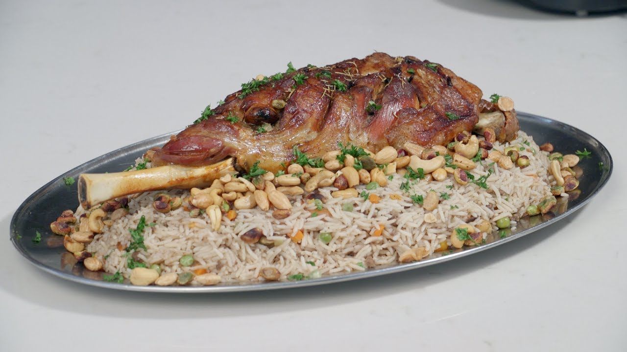Mutton Sheep With Basmati Rice