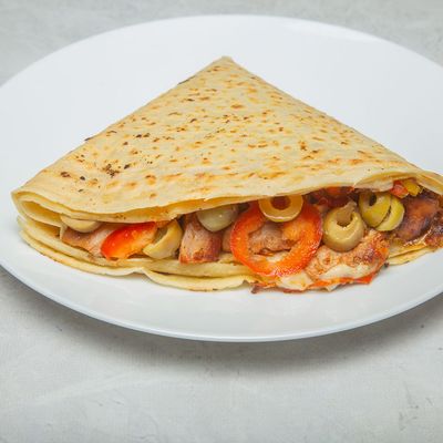 Chicken Fajita Crepe