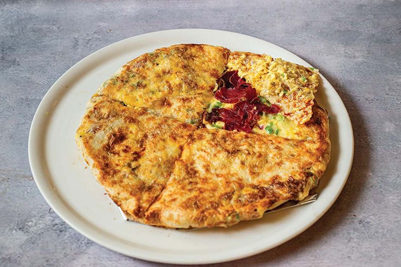 Kiri Pastrami Chicken Pie