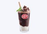 KitKat mixed with Chocolate ice cream