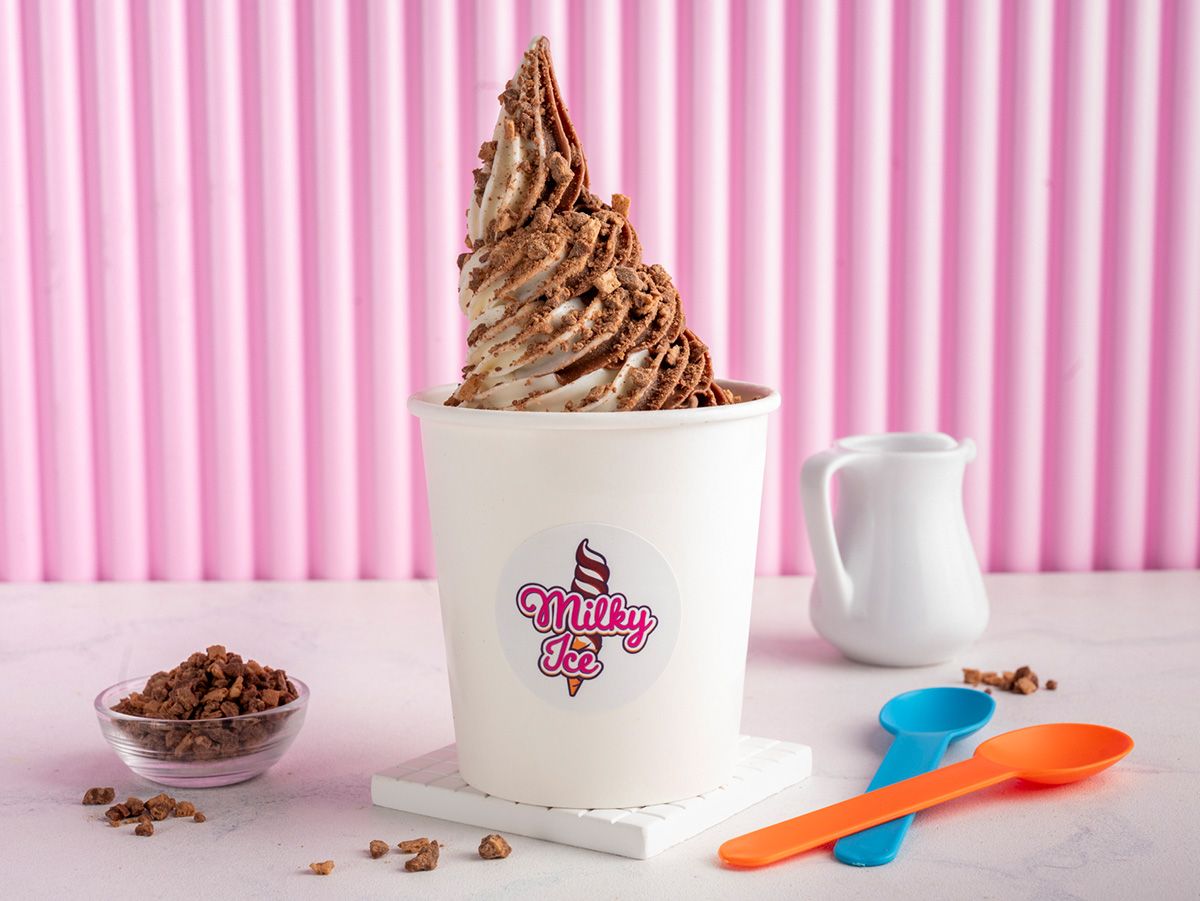 Milky Ice delivery service in UAE Talabat