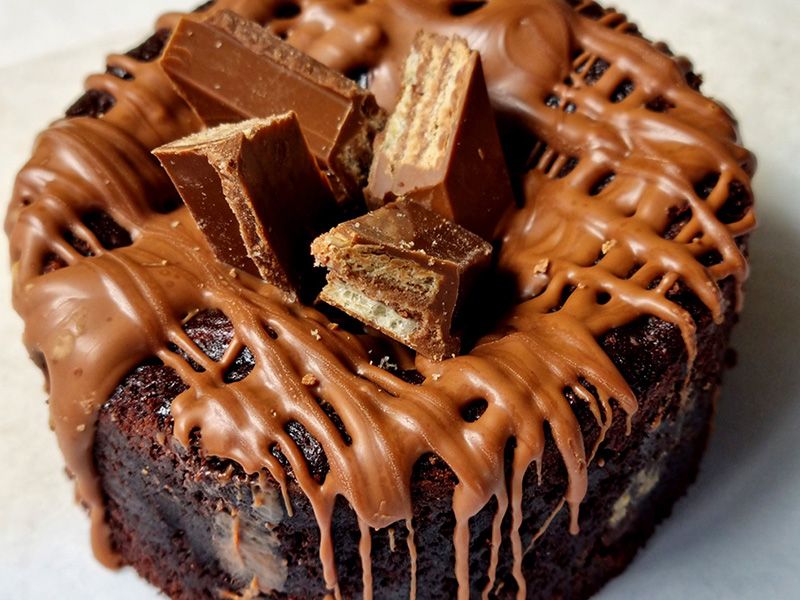 Kitkat Brownies Bombs