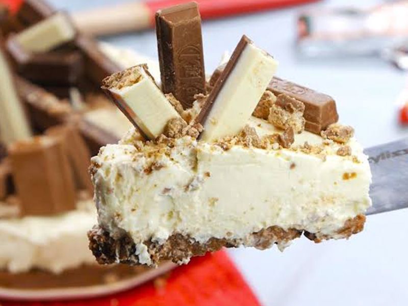 Kitkat Cheesecake