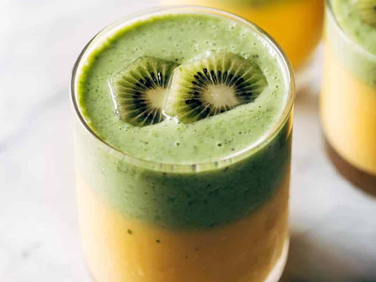 kiwi mango smoothie