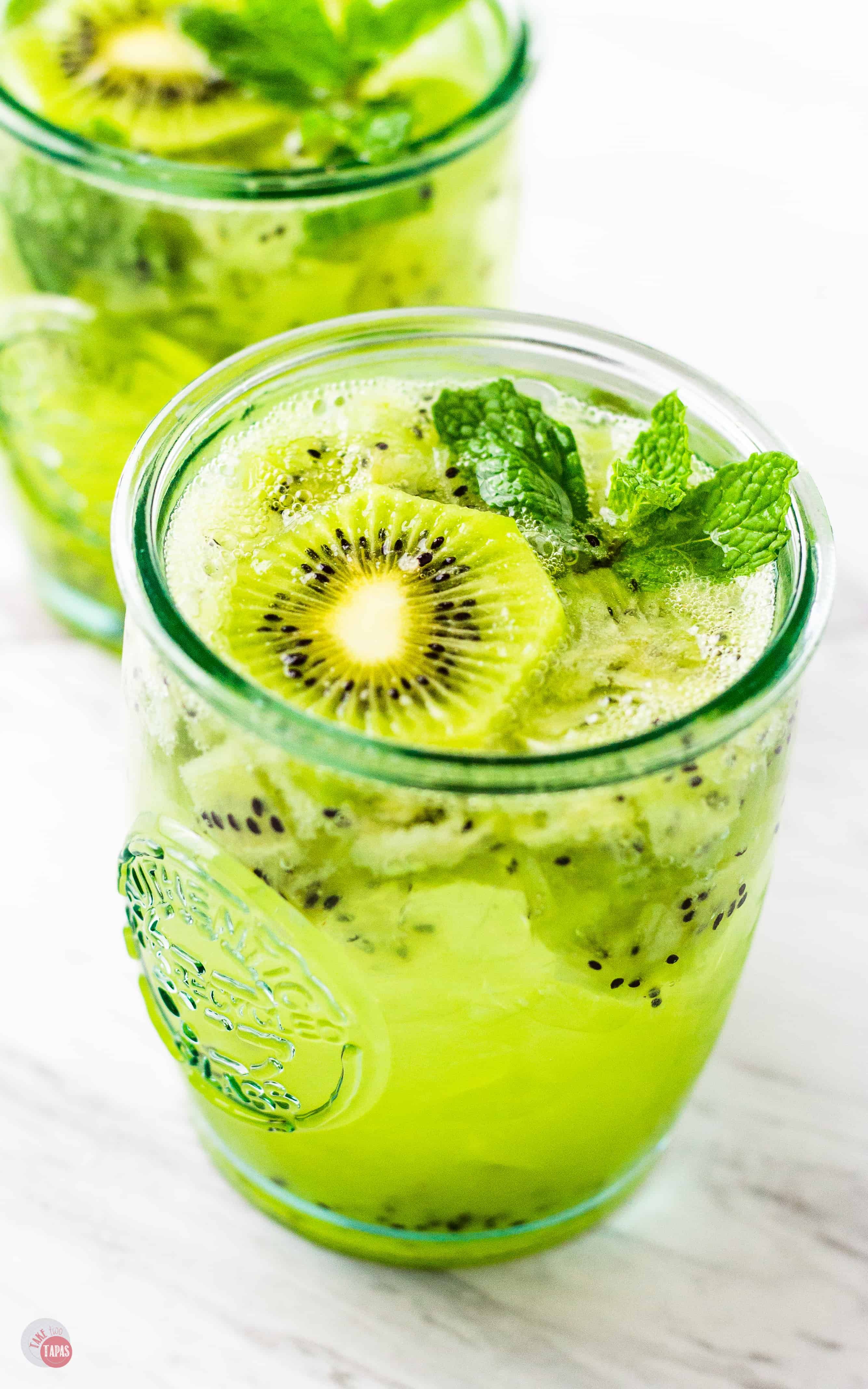 Kiwi Pieces And Juice