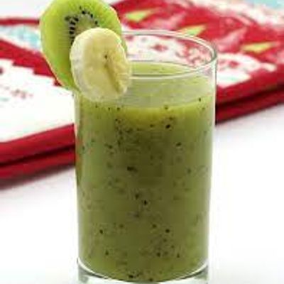 Kiwi With Banana Juice