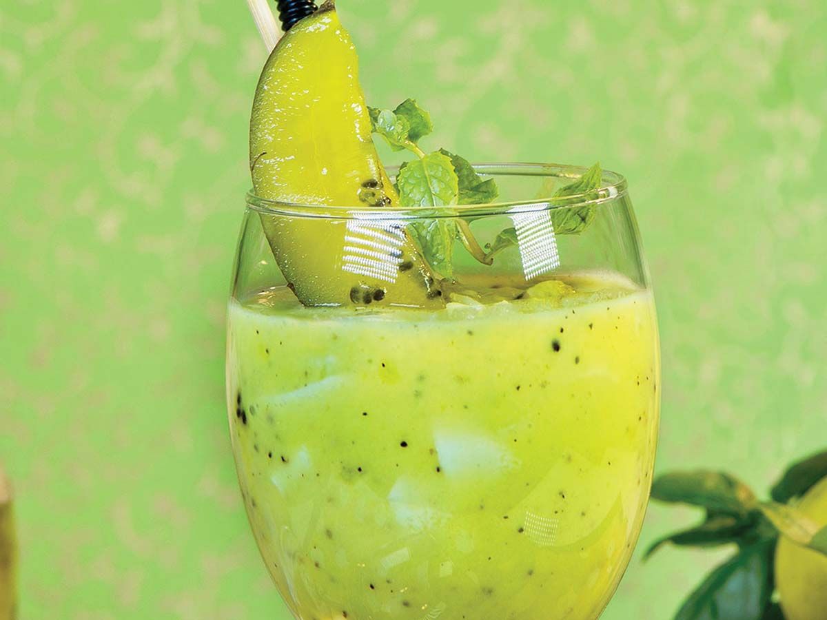 Kiwi colada juice
