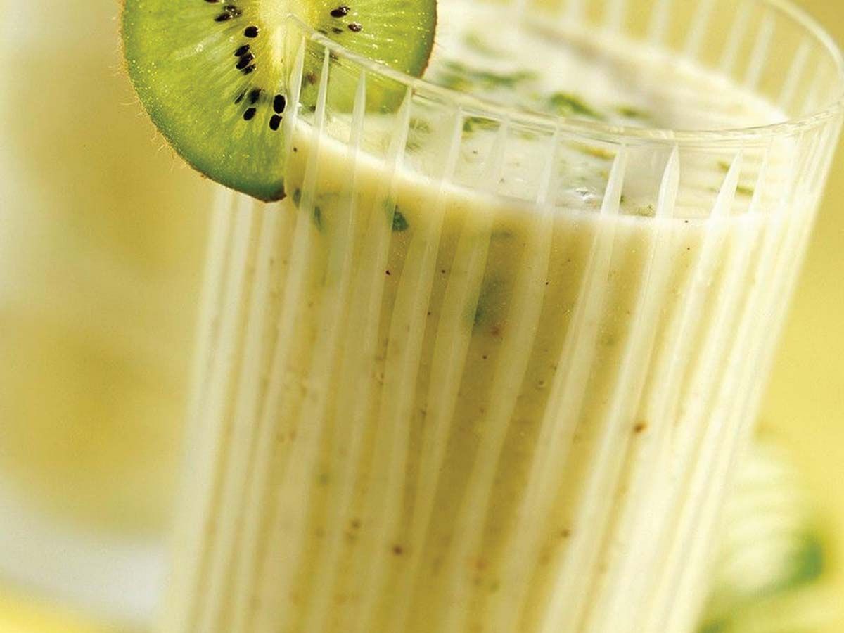 Kiwi milkshake