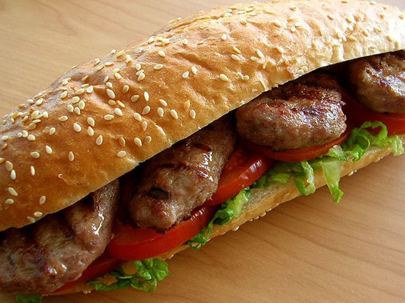 Oriental Kofta Sandwich