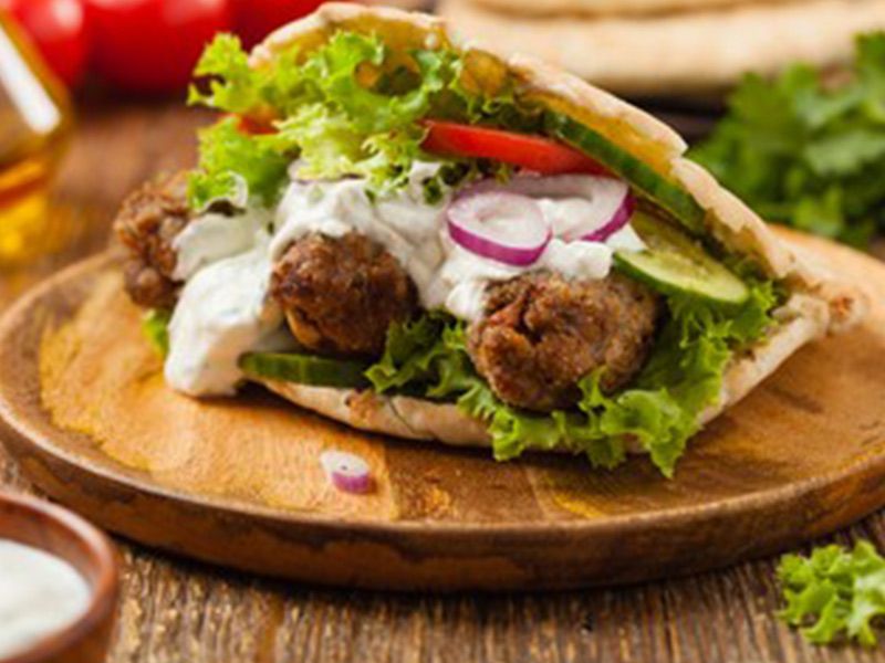 Dawood Basha Kofta Sandwich