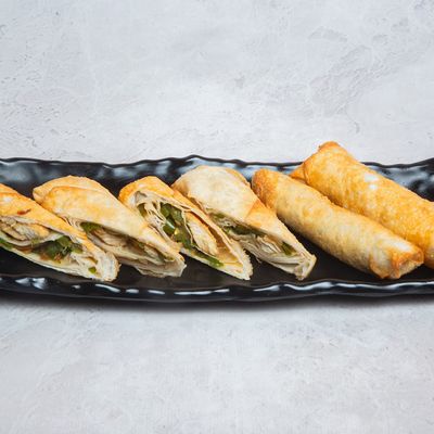 Spring Rolls With Chicken