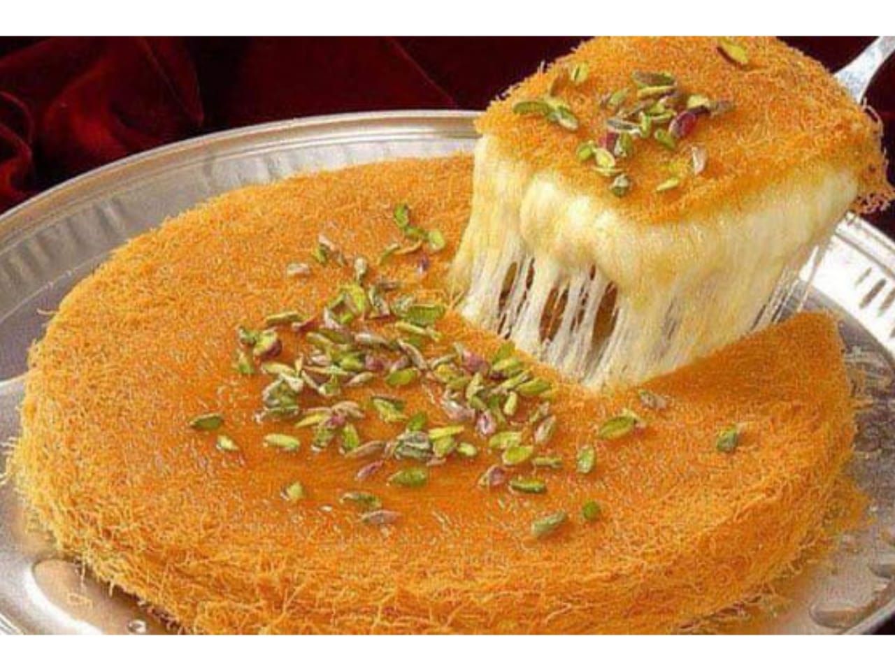 Cheese Charcoal Konafa