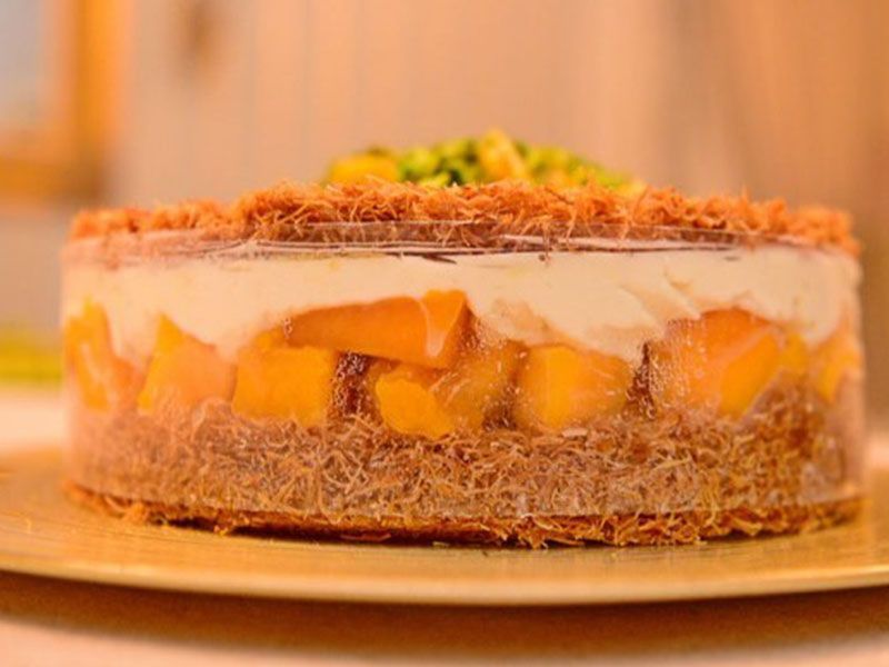 Konafa With Mango