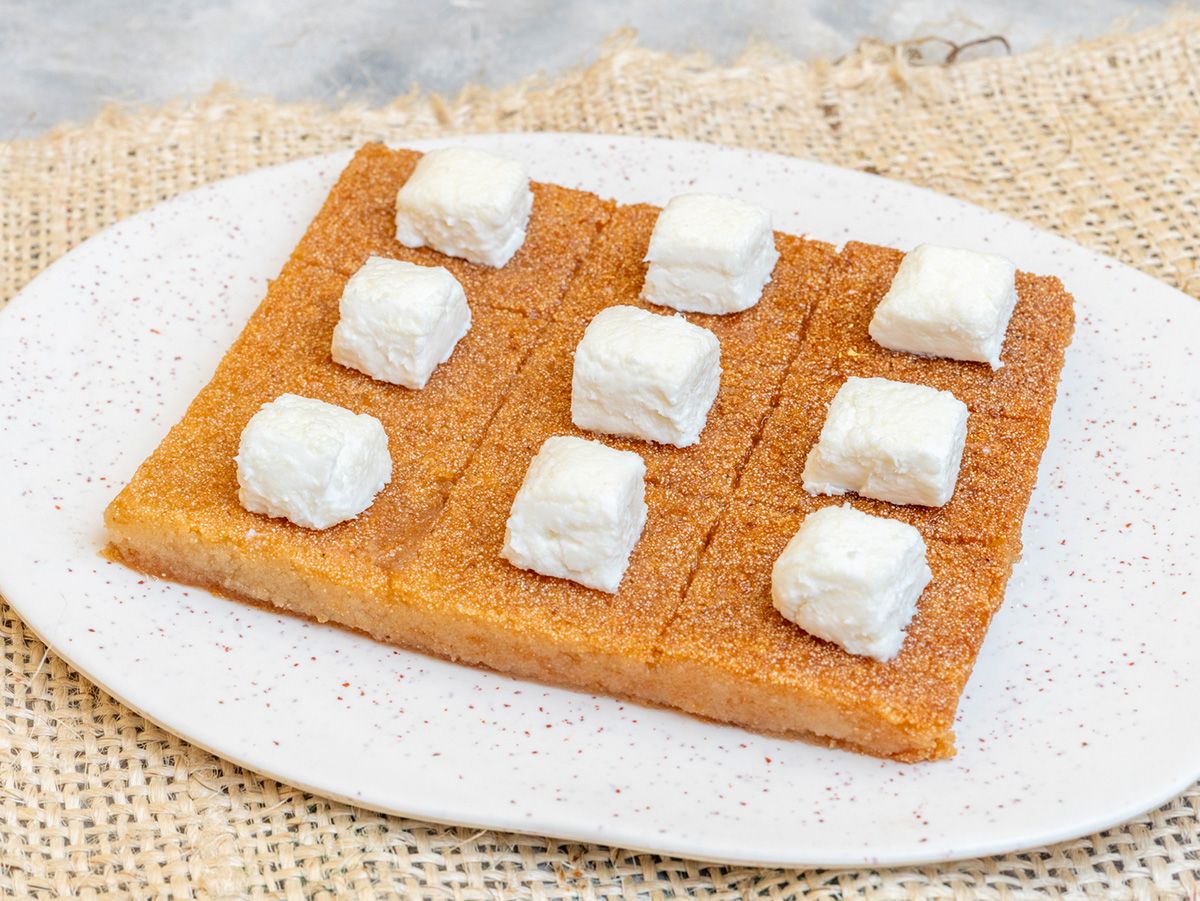 Basbousa with Cream
