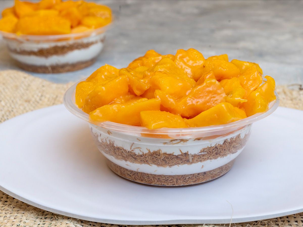 Small Mango Kunafa