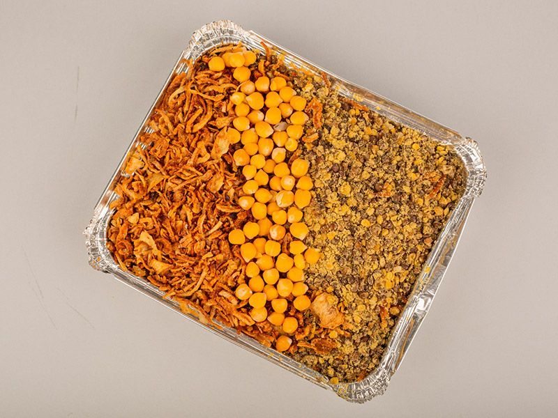 Mix Koshari Liver Tagine