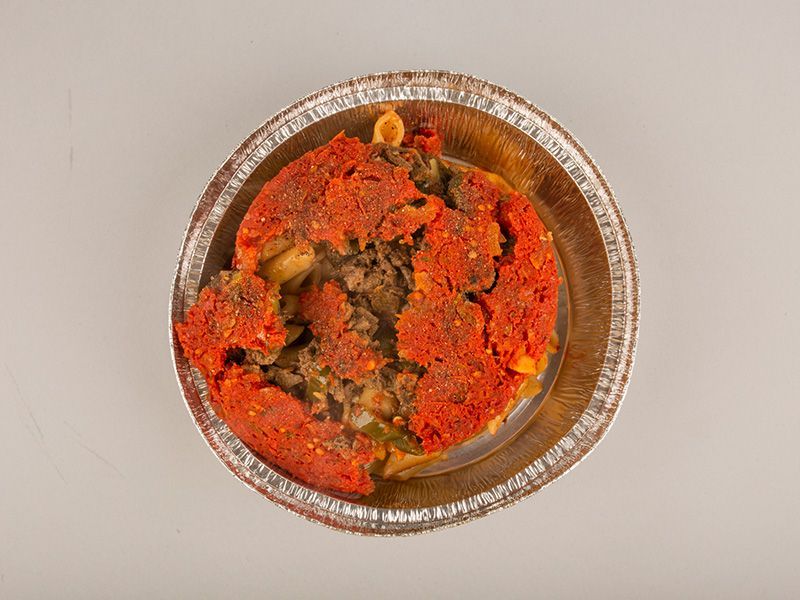 Mix Koshari Meat Tagine