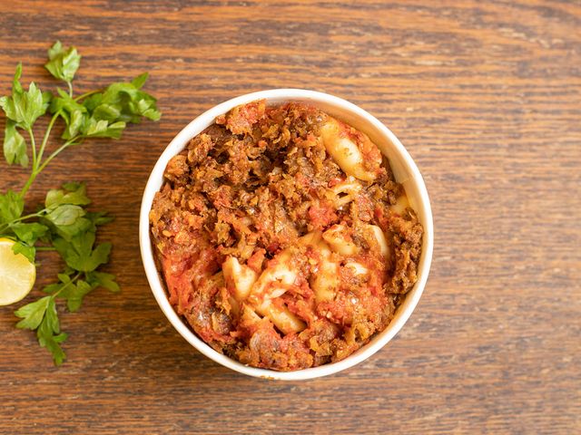Pasta With Baladi Meat