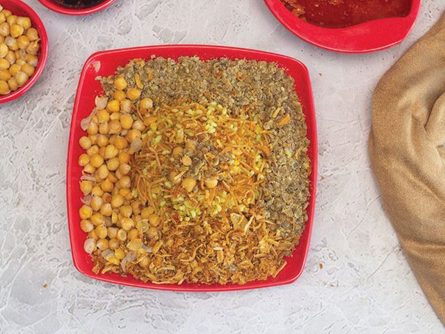 medium koshary box