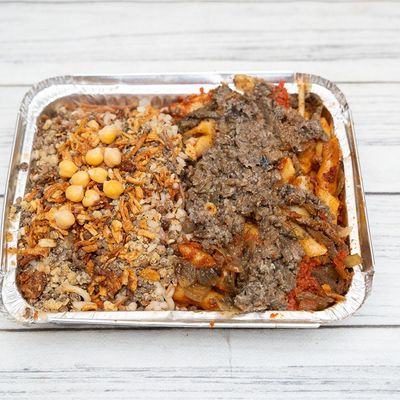 Mix Liver Casserole and Koshary