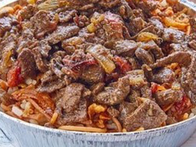 Koshary With Liver