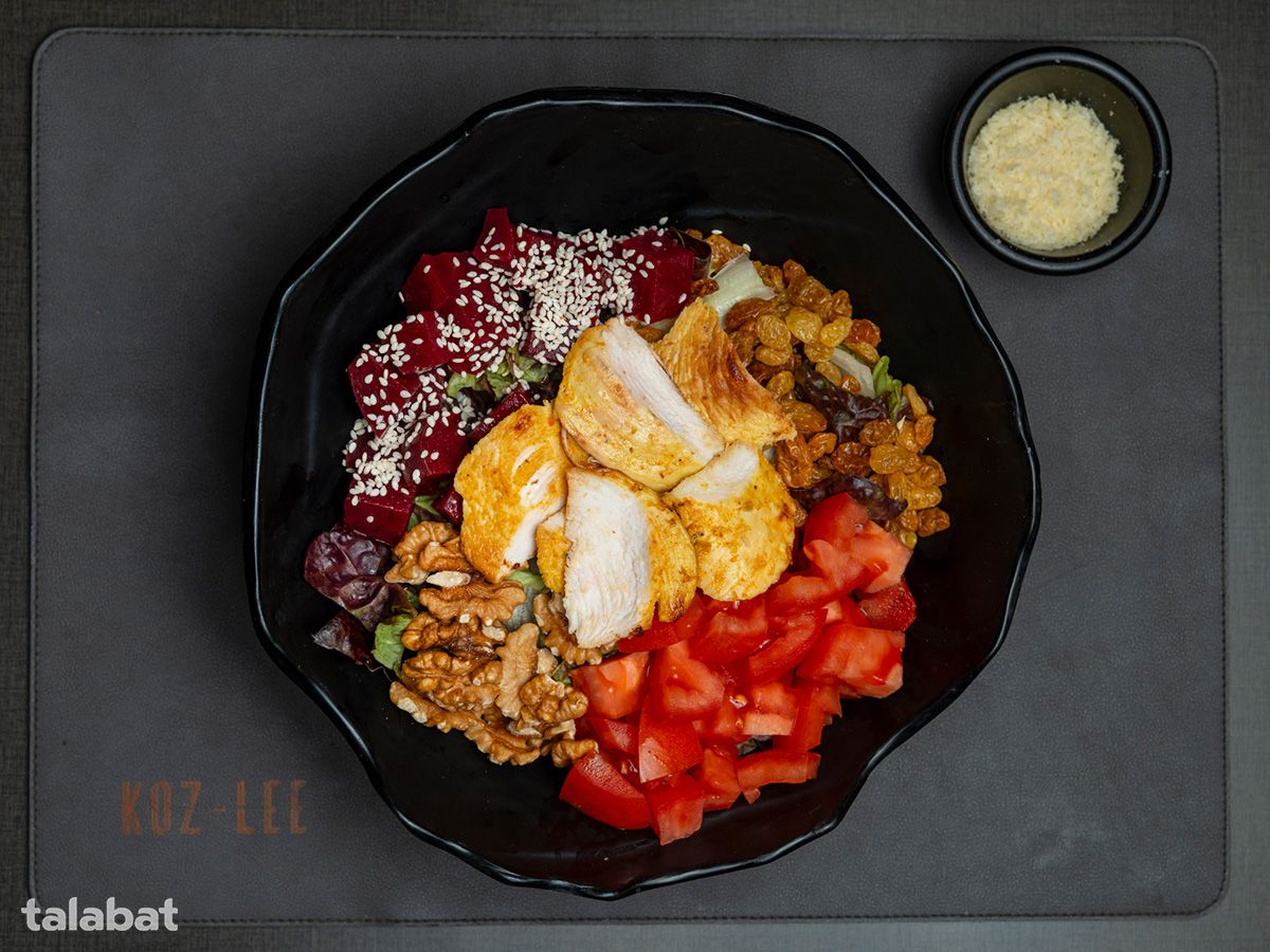 Chicken Debs Roman Salad
