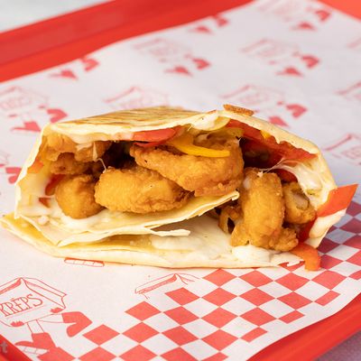 Crispy Shrimp Crepe