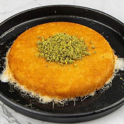Kunafa with Condensed Milk