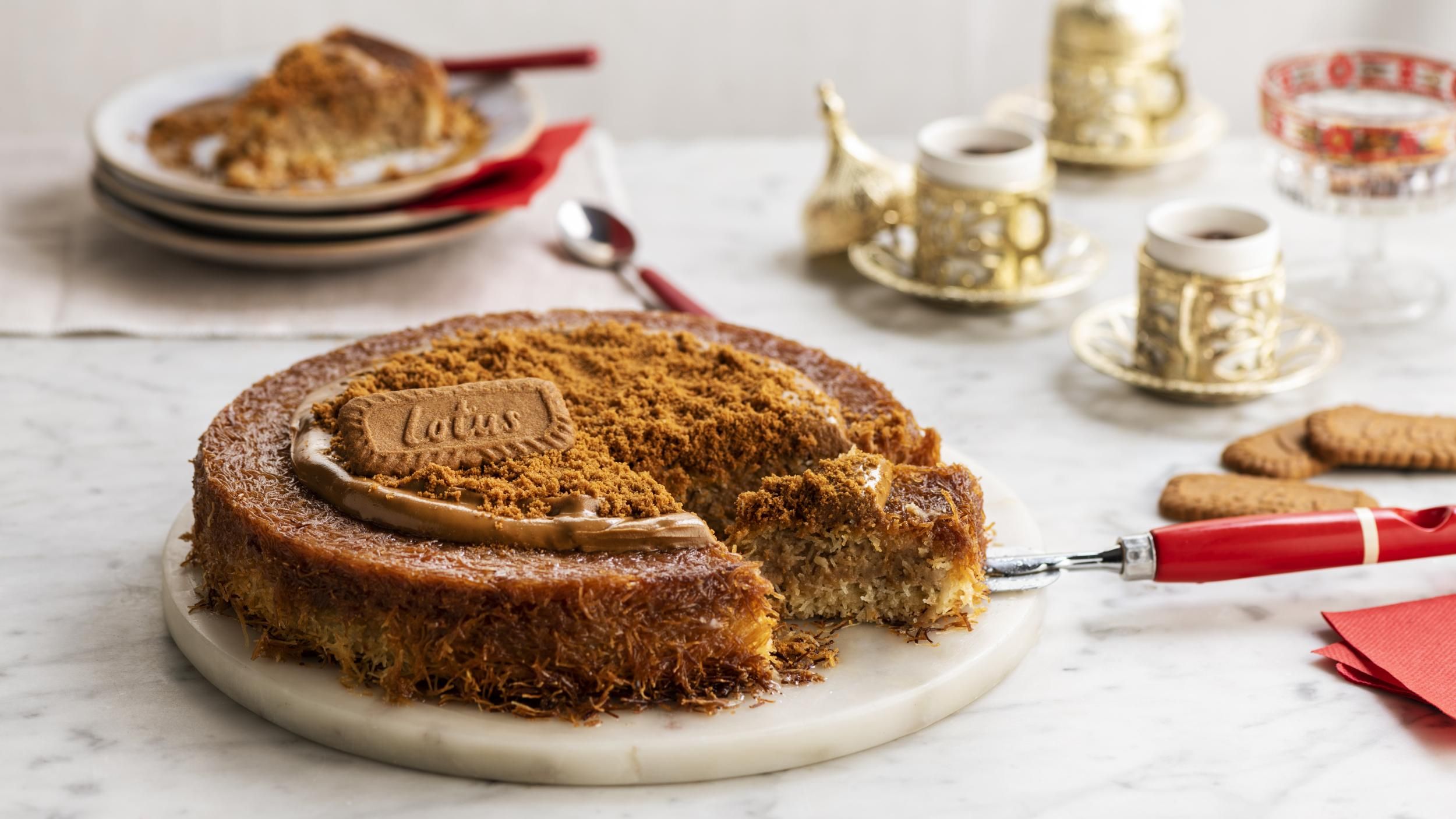 Lotus Kunafa Bowl